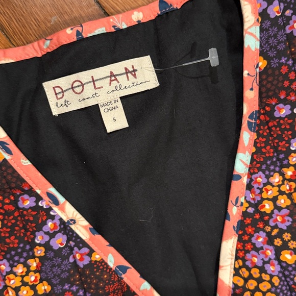 Anthropologie DOLAN LEFT COAST
Dolan Prted Ruffled Toggle Vest Jacket - Picture 5 of 6